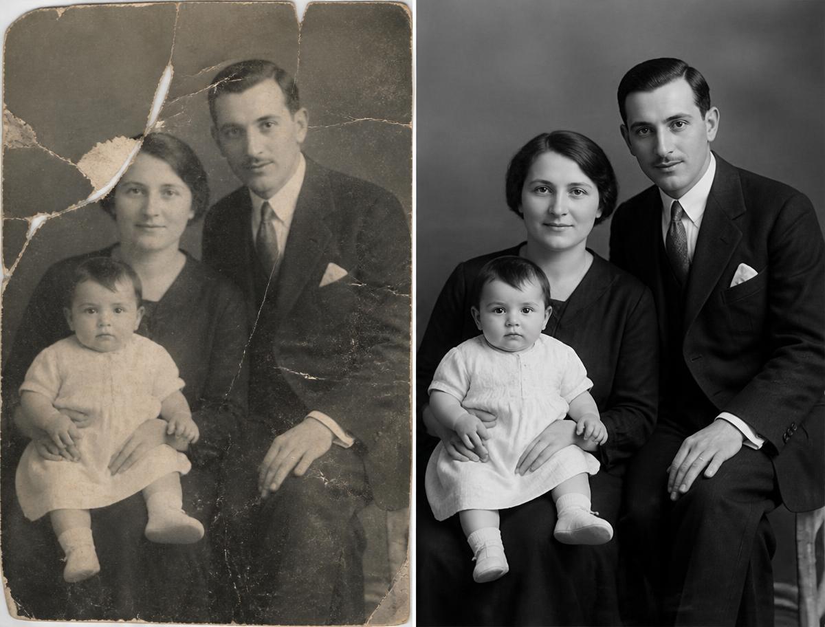 Heritage portrait restoration — Photo Restoration project by Festworld
